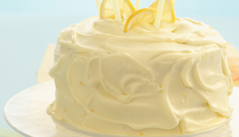 Lemon Mousse Cake