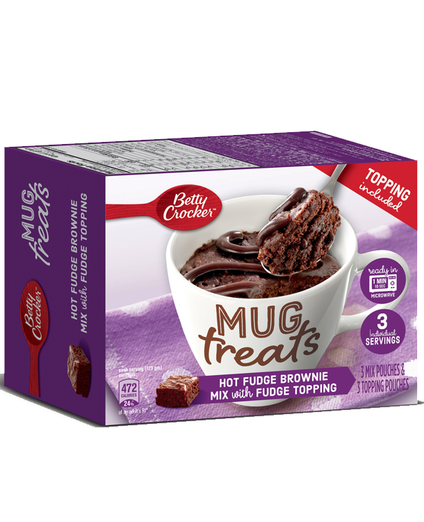 Hot Fudge Brownie Mix with Fudge Topping