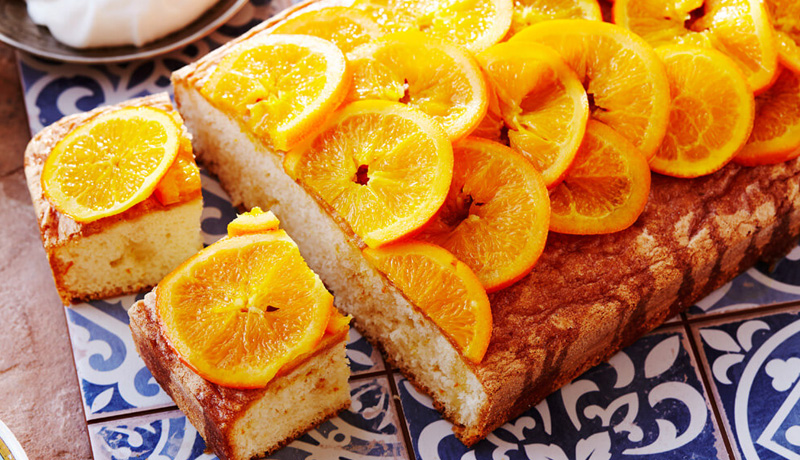 Orange and Honey Drizzle Cake