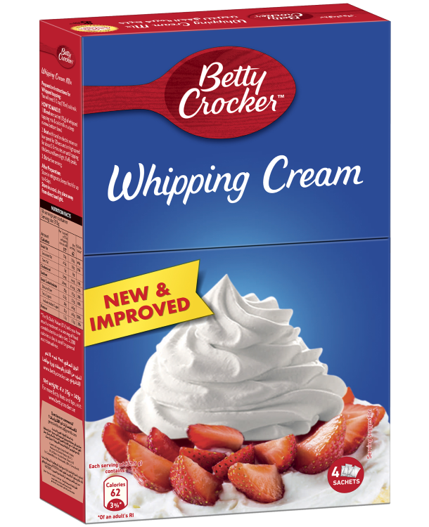 whipping cream