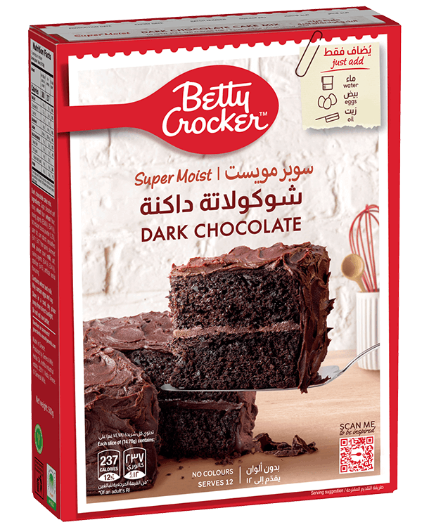 Super Moist Dark Chocolate cake mix